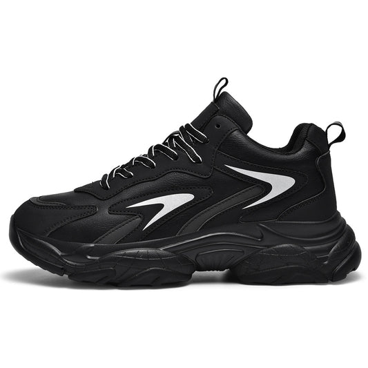 Men's Chunky Low-Top Sneakers, Casual Athletic Style, Comfortable Cushioned Sole, Versatile Big Size Shoes, EU Sizes 6-15 for Men